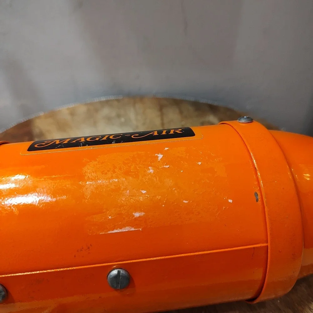 Metro Magic-Air Orange Air Pump Blower for Inflatables Pump Only No Hoses Tested